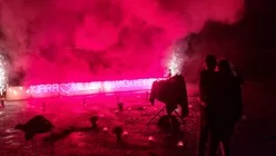 Heiratsantrag mit Lichterbild